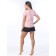 Female suit, size 50, pink color