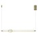 Suspension Crystal LED 28W 4000k 2340lm