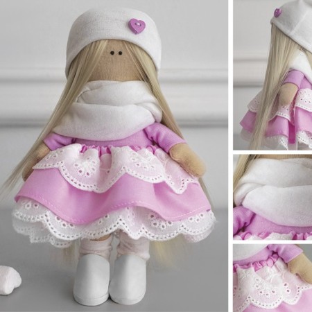 Sewing kit. Interior doll "Leila", 20 cm-6