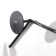 Decorative metal hooks "Molecules" black 23x57.5 cm