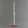 Star for air balloons for 8 balls, height 80 cm, pink