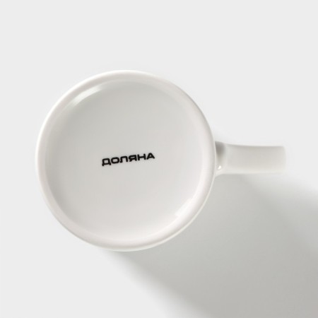 Porcelain share mug “Towards Love”, 300 ml, white color-3