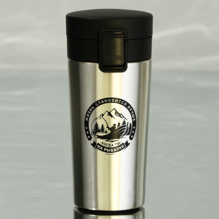 Thermostatic with the “Fishing” button, 350 ml