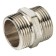 NIPPEL STUT SFT-0004-000011, 1 ", outer/outer thread, nickelled brass