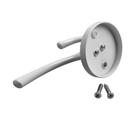 Furniture hook Cappio Simple, two -rod, white-6