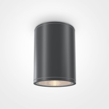Ceiling Lamp Outdoor O306CL-L7GF, 7W, 9x9x11.5 cm, LED, 800LM, 3000K, graphite color
