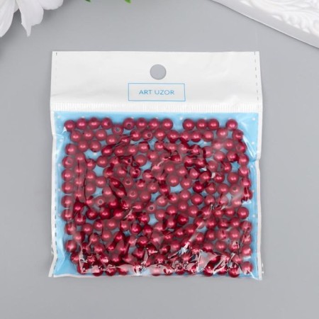 Beads for creativity plastic "Cherry" set 200 pcs d = 0.6 cm-3