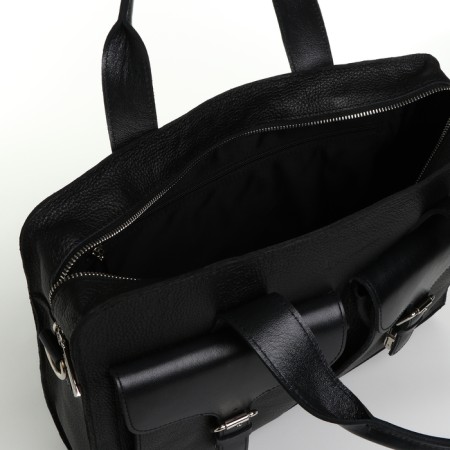 Male bag, igermann, black color-4