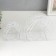 Summary Metal "Karetkva" White set 2 pcs 16x12x9 cm 20x14.5x12 cm