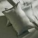 Pillowcase SL Home "Denim" 50*70+2 cm, central olive, 100% greedy cotton