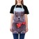 Apron of a kitchen with a photo print "Gray theme Scottish Vislouhai", adjustable, size OS