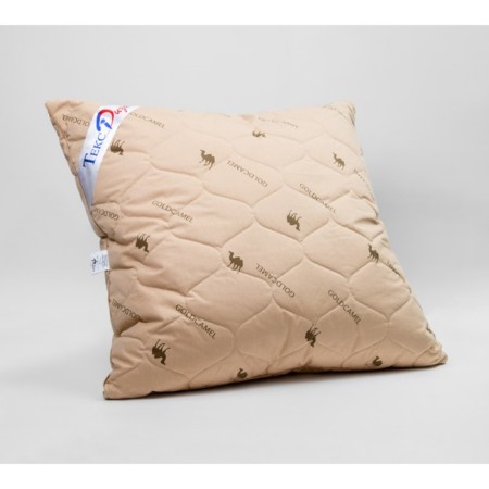 Camel wool pillow, size 48x68 cm-1