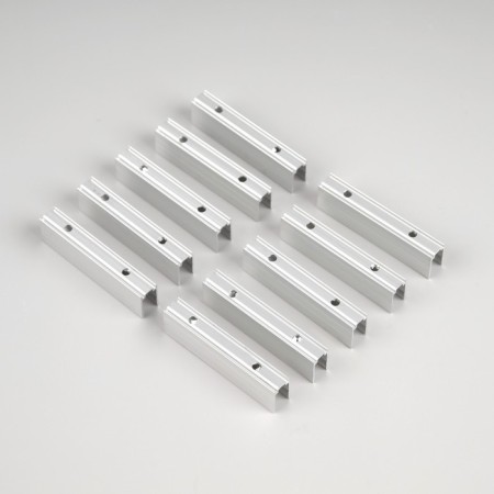 Uniel mounting bracket for a flexible neon 6 × 12 mm, aluminum