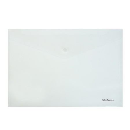 A4 button, 120 μm, Erichkrause Fizzy Clear, transparent folder