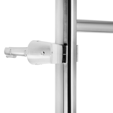 Electric towel Zein PE-06 "Rib", 500x800 mm, d = 25, chrome-3