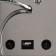 Bra Elba, 1x60W E27 + 1x3W LED, 3000K, 210LM, chromium color