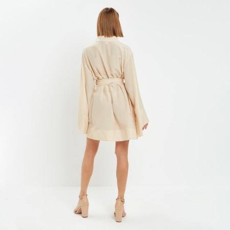 Women's dress Minaku: Summer Time Milk color, size 42-44-2