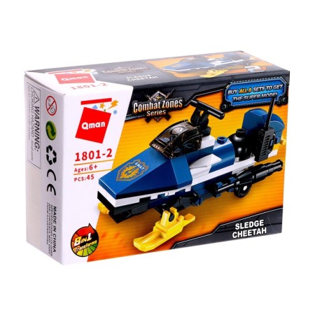 Constructor Police "Police Transport", 8 types, mix-10