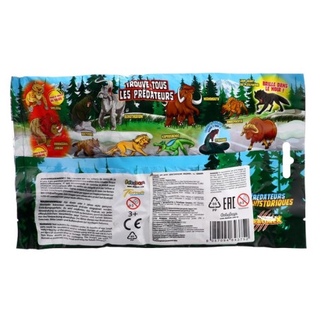 Stretching figure "prehistoric predators", mix-1