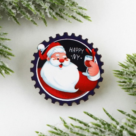 Icon in the box "Santa Claus", 5 x 4 cm-2