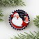 Icon in the box "Santa Claus", 5 x 4 cm