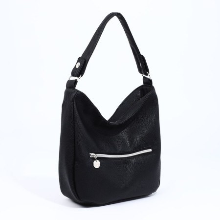 Load bag with lightning, external pocket, black color-2