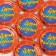 Disposable paper plate "Happy Birthday" Web, 18 cm