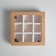 Box for sweets, confectionery packaging, 9 cells, Special for You, 14.5 x 14.5 x 3.5 cm