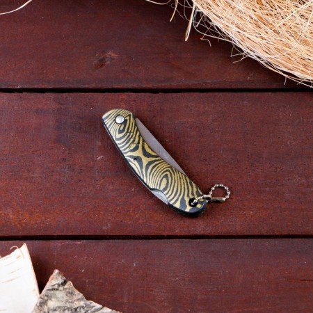 Curders' knife "elk" blade chrome 6.5cm, with a latch, 15.5 cm, mix-3