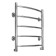 Water towel Domoterm "Calipso", P5, 5 crossbars, 500 x 700 mm, chrome