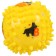 Developing tactile ball "Hedgehog", diameter 9 cm, with a squeak, in a bag, crumb I