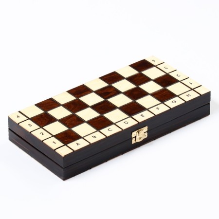 Chess Polish Madon "Olympic", 28.5 x 28.5 cm, King H-6.5 cm-8