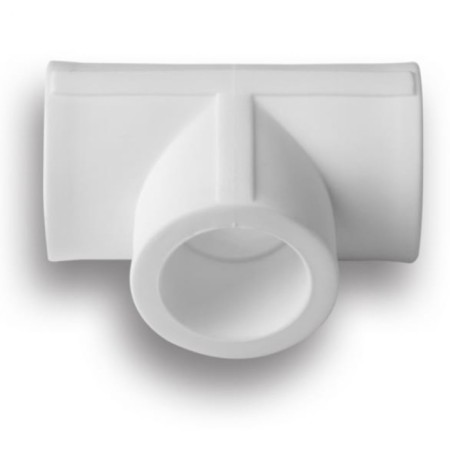 Aqualink tee, polypropylene, d = 75 mm-2