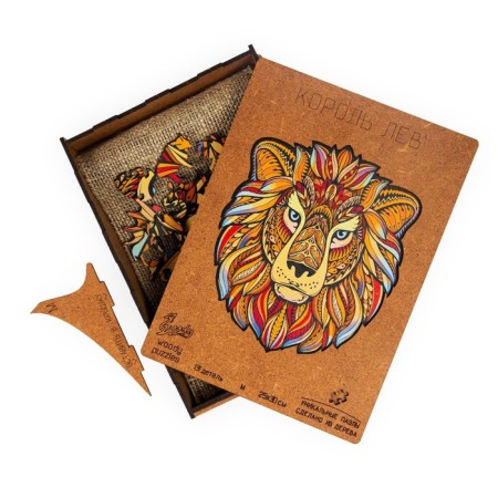 Figure puzzle "King Leo", size S-4