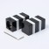 Tip on the cornice d = 19 mm "Crocus", the color is black