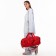 Board Road on Lightning, external pocket, suitcase holder, long belt, red color