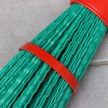 Polypropylene broom "Premium", synthetic, without cuttings, color mix-2