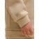 Baby sweatshirt, height 116 cm, sandy color