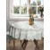 The tablecloth “Classic ornament”, round, Saten, d = 150 cm