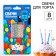 Set of candles untouched for a cake, 10 pcs, blue tractor