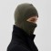 Balaclava plain minku, Khaki color, rr One size