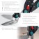 Technical scissors Kraftool bulldog, 2k handles, straight, multifunctional, 250 mm
