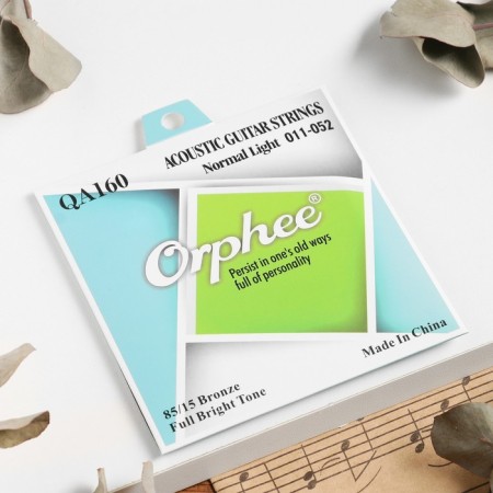 Strings for the acoustic guitar Orphee QA160, 011-052