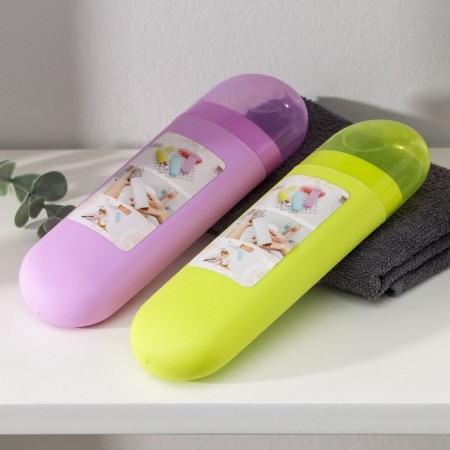 Case for toothbrushes and pasta, 20 × 6.5 × 3 cm, color mix-6