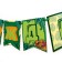Girland "Happy Birthday! Dinosaur"