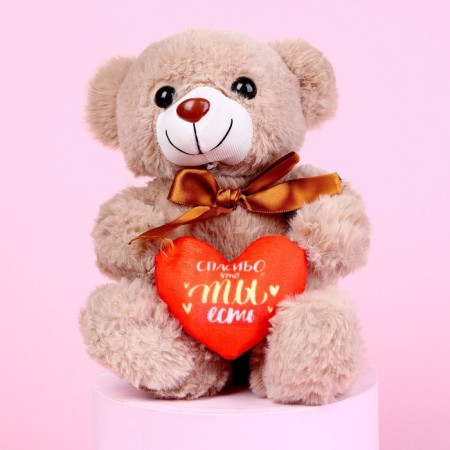 Soft toy "Thank you for being", 22 cm, mix-4
