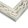 Frame for paintings (mirrors) 60 x 120 x 4 cm, tree "Versailles", white-gold