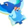 Soft puzzle for kids "Pyramid: Sea Animals", 5 parts, crumb I