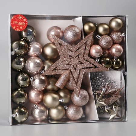 Set of jewelry plastic 45 pcs "Andromeda" Tenderness, mix-1