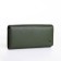 Women's wallet on magnet, green color
